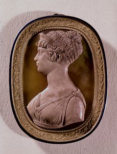 Cameo of Carolina Augusta, 4th wife of Franz II (1768-1835) of Austria